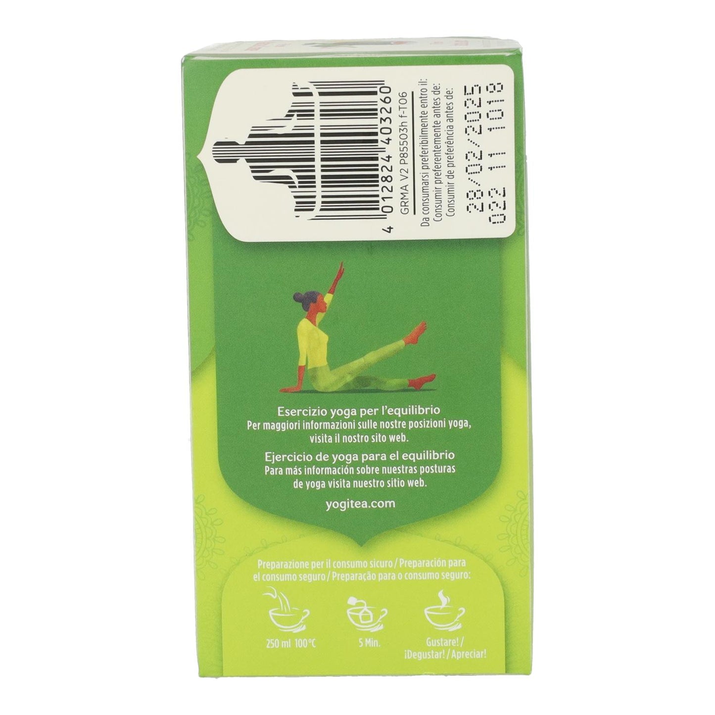 Yogi Tea BIO Zielona herbata i Matcha cytryna, 17 torebek