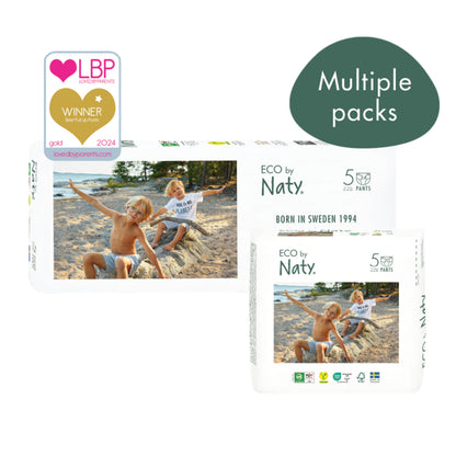 Pack de couches Bragapañal n° 5 Naty 12-18 kg 40 unités