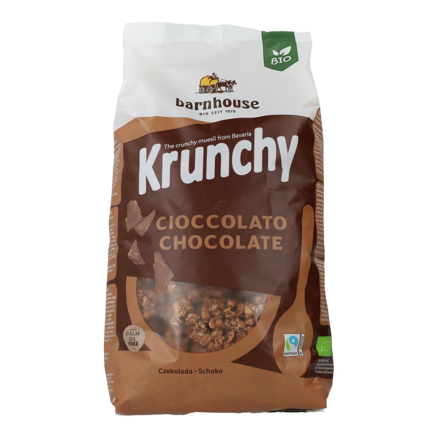 Krunchy Sun Chocolate BIO Barnhouse müsli 750 g