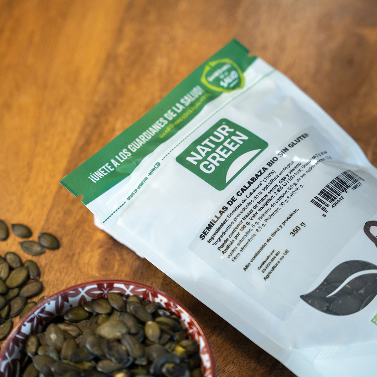Nasiona dyni ekologiczne Naturgreen 350 g