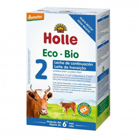 Latte di proseguimento n. 2 (+6 mesi) biologico Holle 600 g