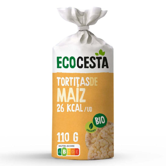 Biologische maïspannenkoekjes Ecocesta 110 g