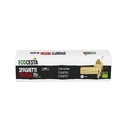 Bezglutenowy makaron spaghetti Protein BIO Ecocesta 250 g