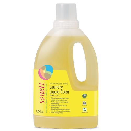 Detergente liquido per capi colorati Sonett 5 L
