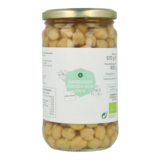 Gekochte Kichererbse ECO Planeta Huerto 570 g