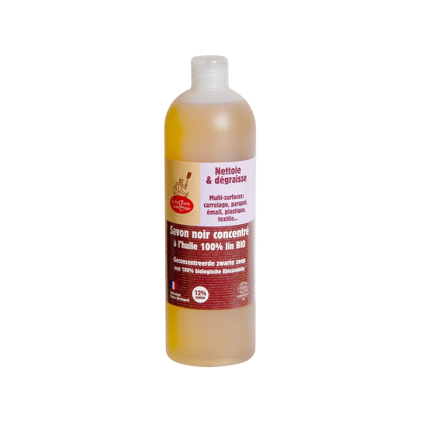 La Droguerie Écologique black liquid soap 1 L