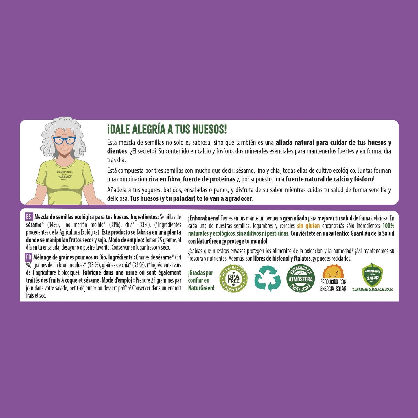 Bio-Kräutermischung SmartMix für Knochen Naturgreen 175 g