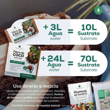 Opakowanie 2xGarden Planet Coco Fibre Substrate 70 litrów