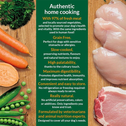 Arquivet Fresh Home Chicken Stew våtfoder med kyckling för hundar 280 g