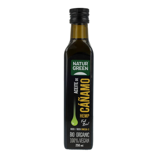 Aceite de Cañamo Bio, NaturGreen 250 ml