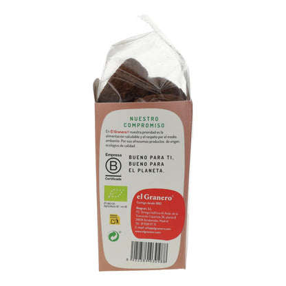 El Granero Organic Carob Artisan Biscuits, 250 g