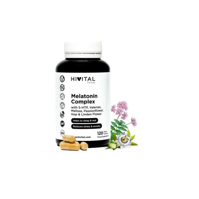 Melatonin Complex Hivital 120 veganska kapslar