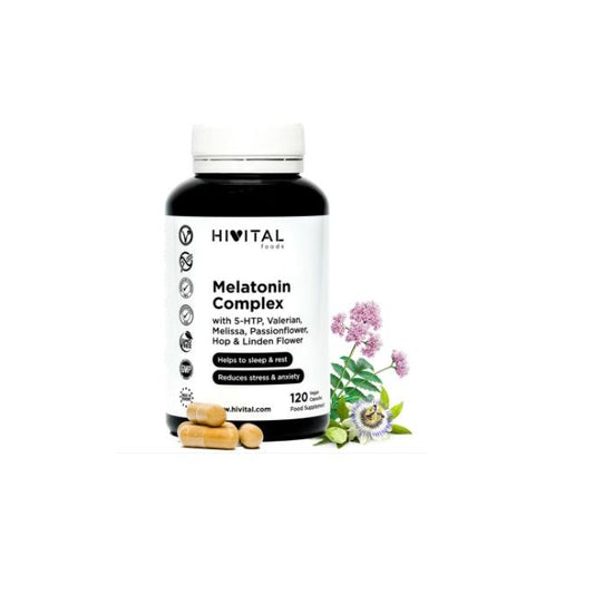 Melatonine Complex Hivital 120 veganistische capsules