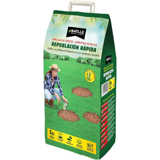 Schnellwachsender Rasensamen Batlle 5 kg