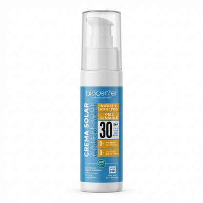 Solspray med hög UVA-skydd SPF 30 ekologisk, vegansk, utan nanopartiklar 125 ml