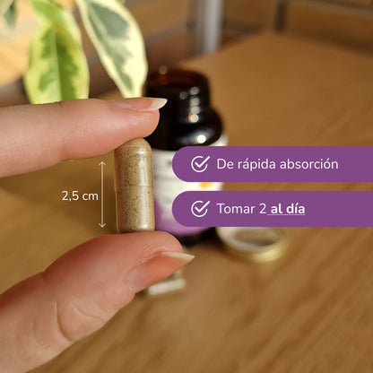 Hair Booster hår, hud och naglar Planeta Huerto 50 kapslar