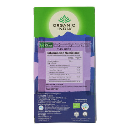 Tulsi Sleep Organic India 25 Teebeutel