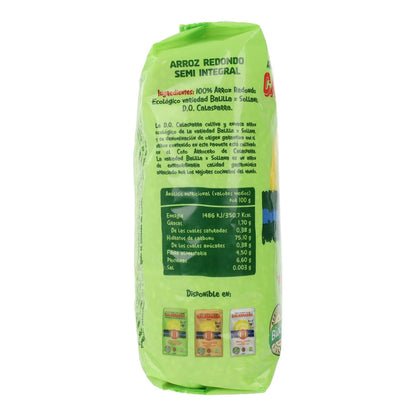 Ryż półpełnoziarnisty Calasparra Biocop 1 kg