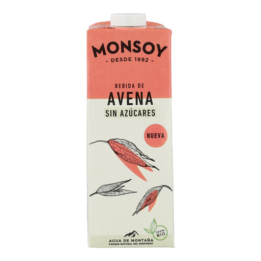 Bio-Hafergetränk 0 % Zucker Monsoy 1 l