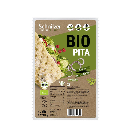 Pane pita biologico senza glutine Schnitzer 240 g