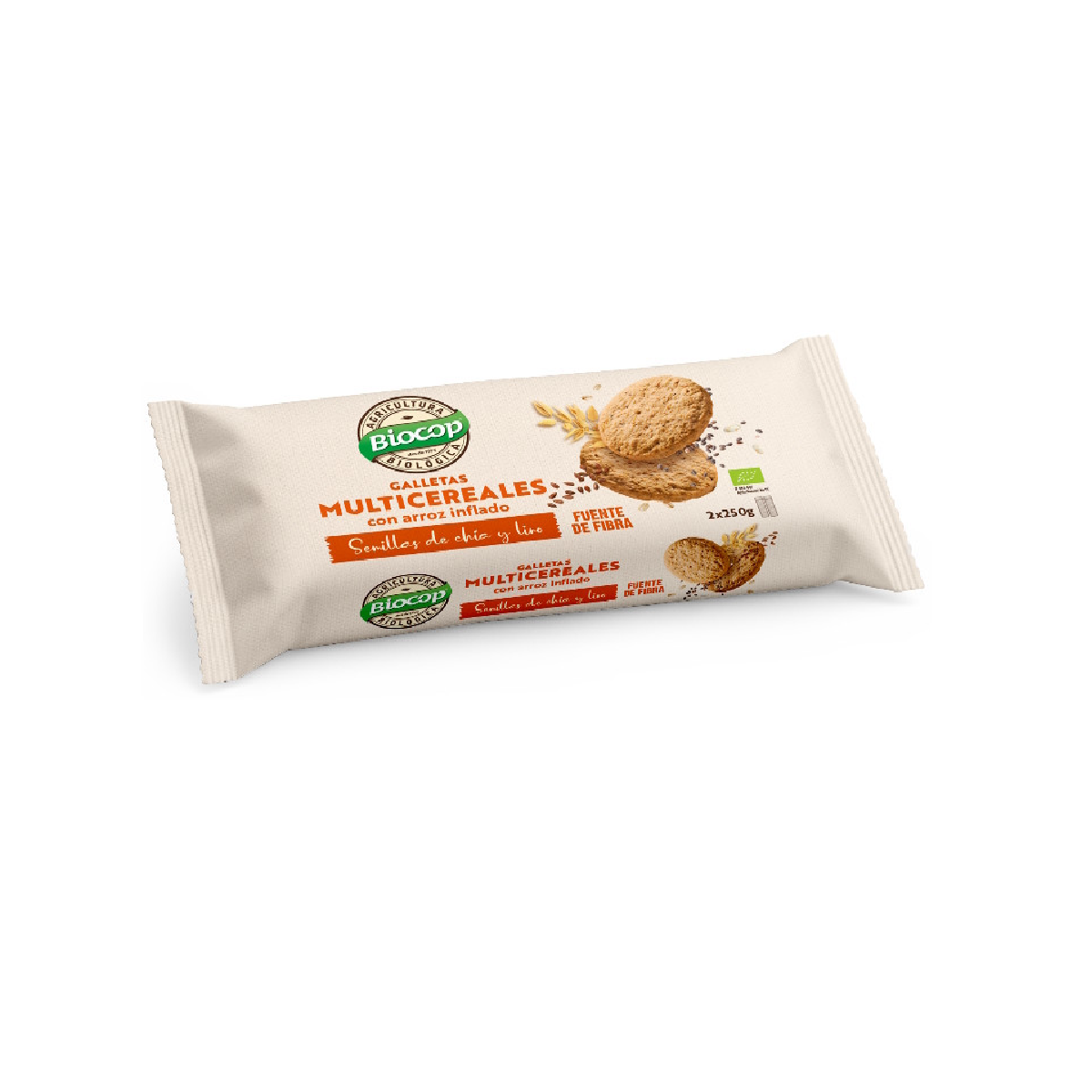 Galletas Multicereales BIO Biocop 2 Paquetes 500g