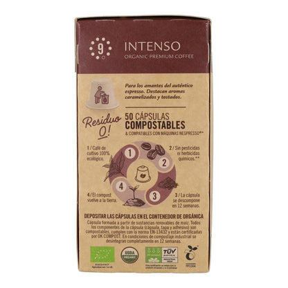 Intenso Nespresso Compostable Capsules 50 capsules