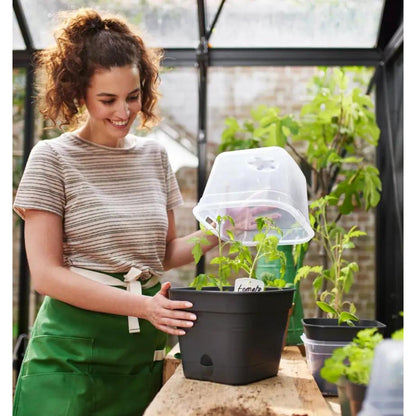 Green Basics Elho Anthracite 30 cm Plant Pot