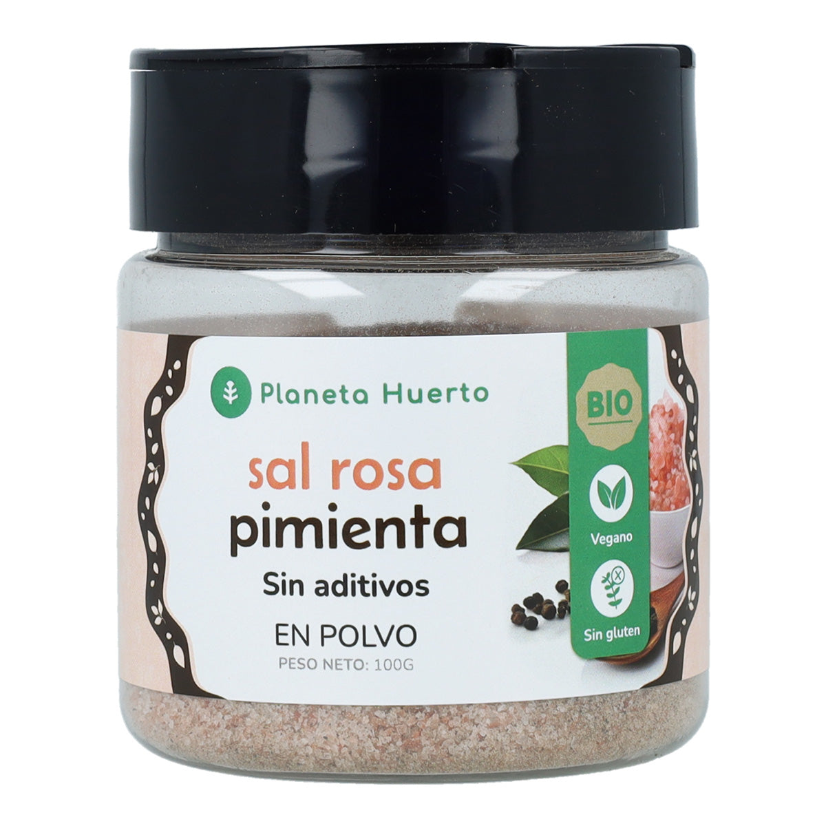 Roze Zout + Peper Bio ECO Planeta Huerto 100g