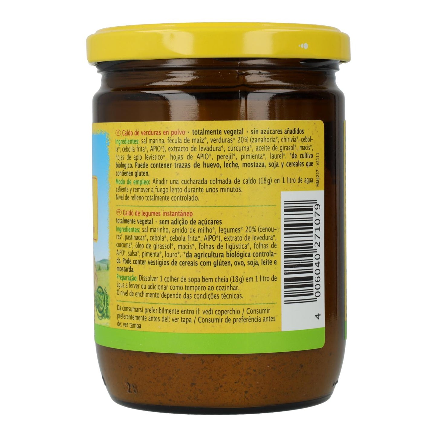 Bouillon de légumes Rapunzel, 250 g
