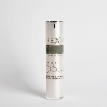 Crema Reparadora CBD y Melatonina Rescue Phexia 50ml