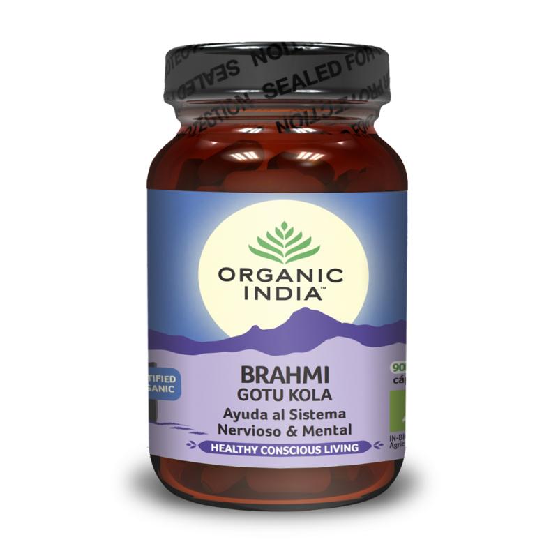 Brahmi Gotu Kola Organic India 90 capsule