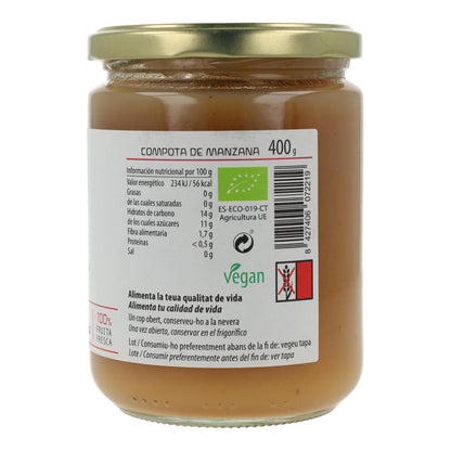 Apfelkompott ECO Cal Valls, 400 g