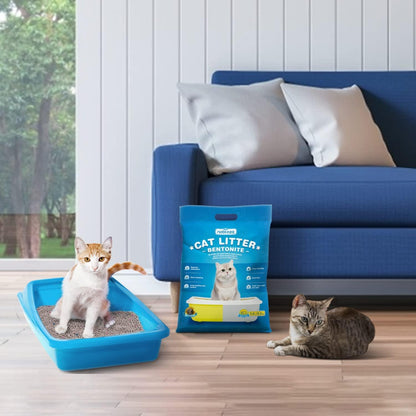 Nobleza Lemon Scented Bentonite Clumping Cat Litter 3.8 L