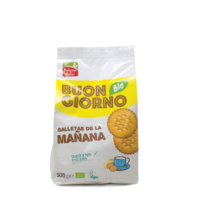 Veganistische ontbijtkoekjes "Buon Giorno" La Finestra Sul Cielo 500 g