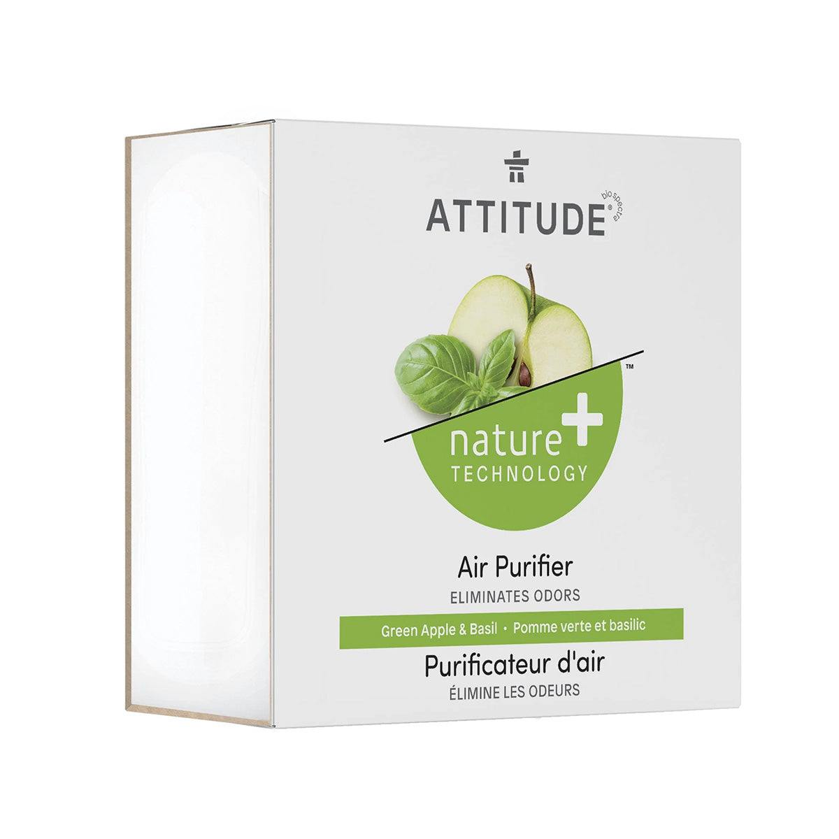 Purificateur d'air Pomme verte et basilic Nature + technology