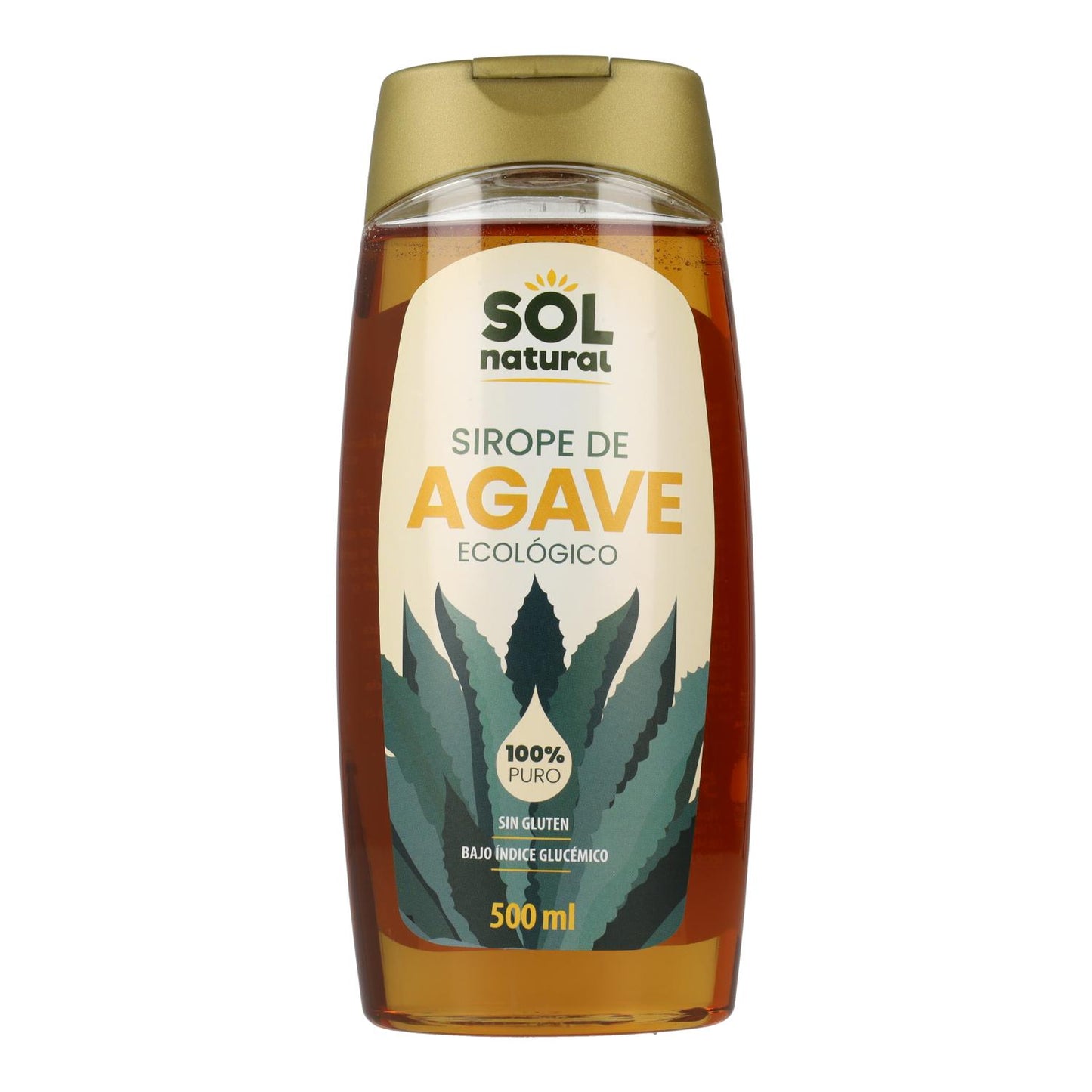 Sirop d'agave 100 % pur bio Sol Natural 500 ml
