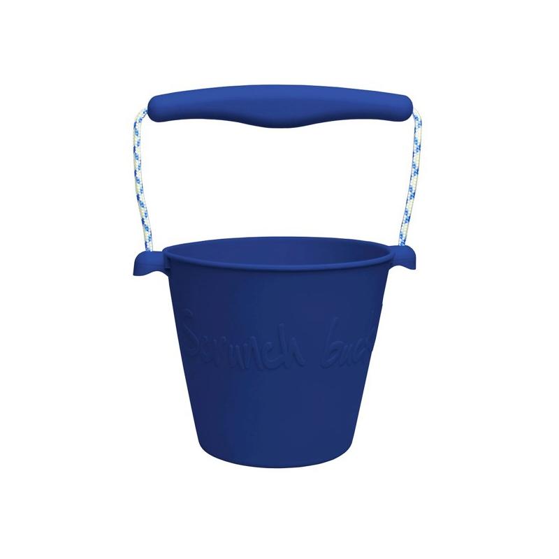 Scrunch Pastel Pink Silicone Beach Bucket