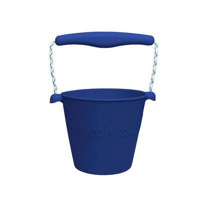 Scrunch Pastel Pink Silicone Beach Bucket