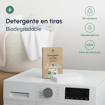 2-pack ekologiska tvätt- och sköljmedelstabs Planeta Huerto 80 tvättar