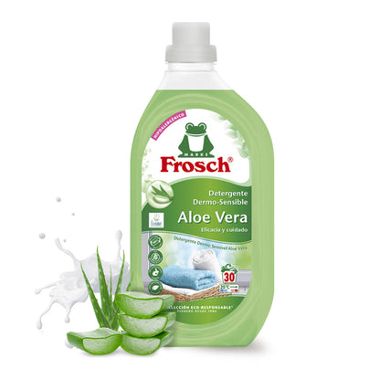 Detergent z aloesem, Frosch, 1500 ml