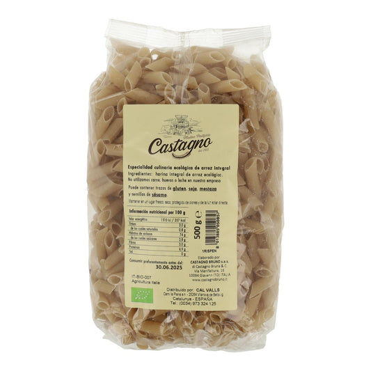 Castagno ECO Brown Rice Macaroni 500 g