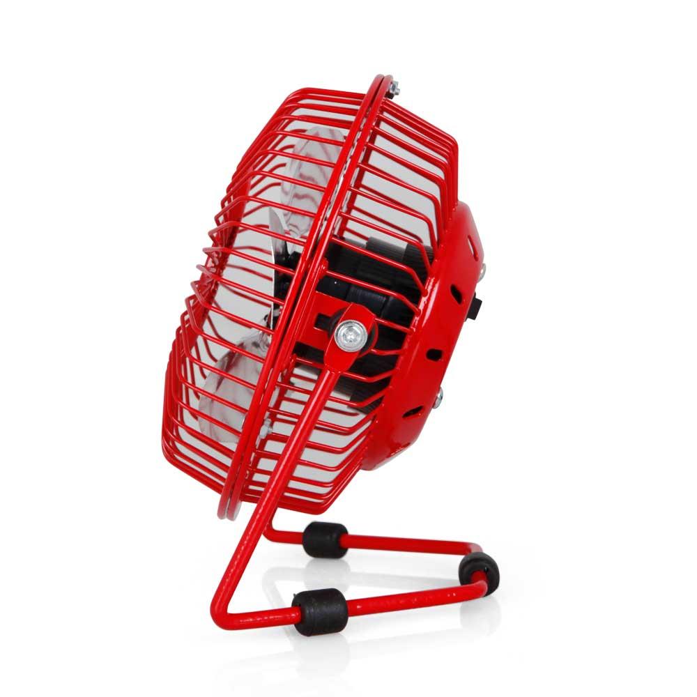 PW 1021 Orbegozo Red USB Table Fan 10 cm