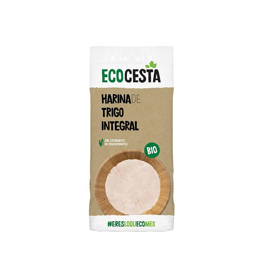 Organic Wholemeal Wheat Flour, 500 g Ecocesta