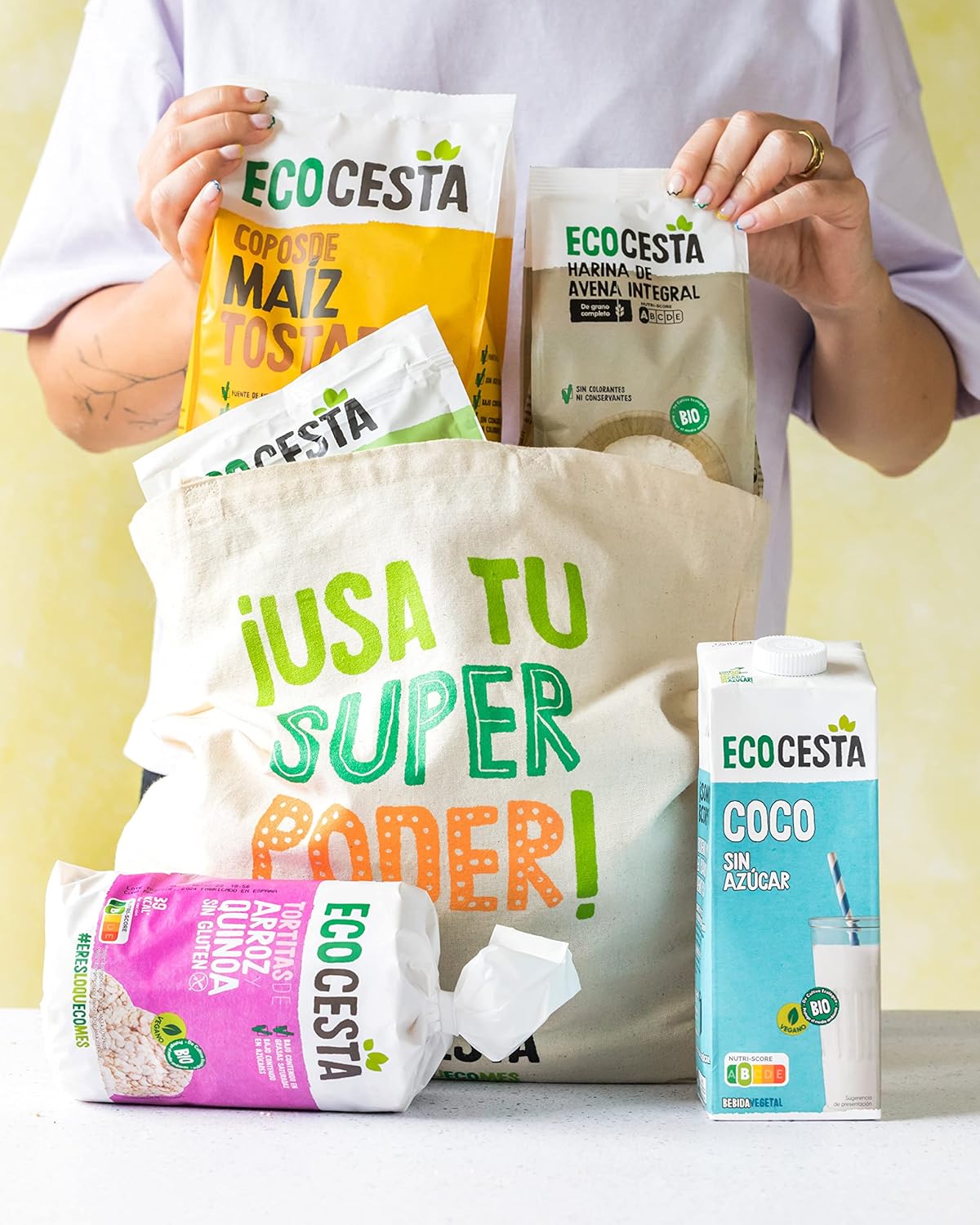 Fiocchi di mais tostato biologico edizione Disney Ecocesta 400 g