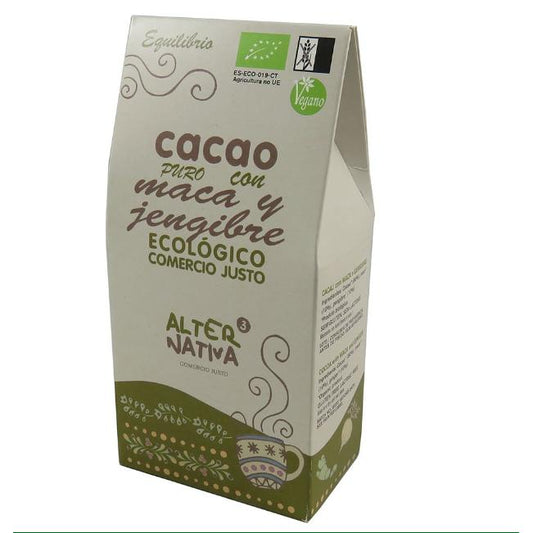 Cacao puro Equilibrio con maca e zenzero Alternativa 125 g