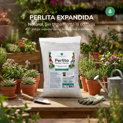 Förpackning 2xPerlite Planeta Huerto 8 liter