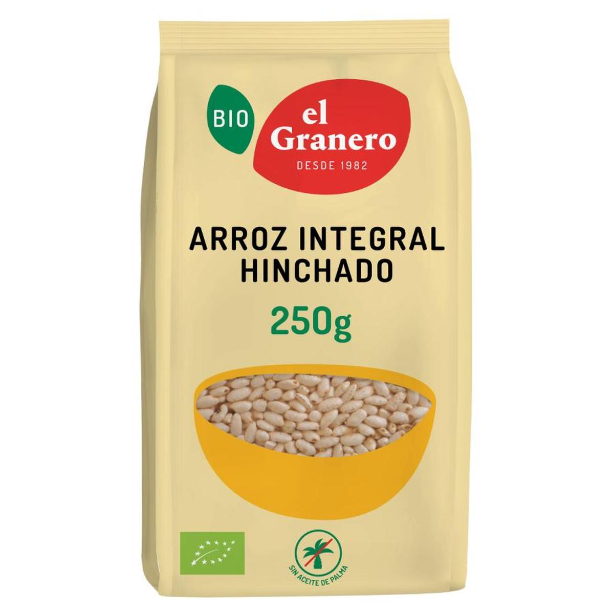 Zestaw 2x ryż pełnoziarnisty dmuchany El Granero, 250 g