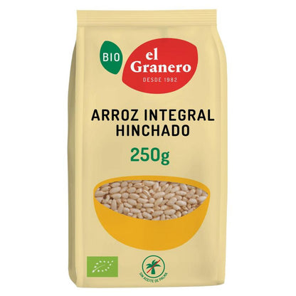 Zestaw 2x ryż pełnoziarnisty dmuchany El Granero, 250 g