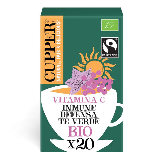 Bio-Grüntee für das Immunsystem Cupper 20 Beutel