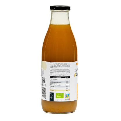 Caldo de huesos ecológico con verduras cúrcuma y jengibre Ecolagen 1L